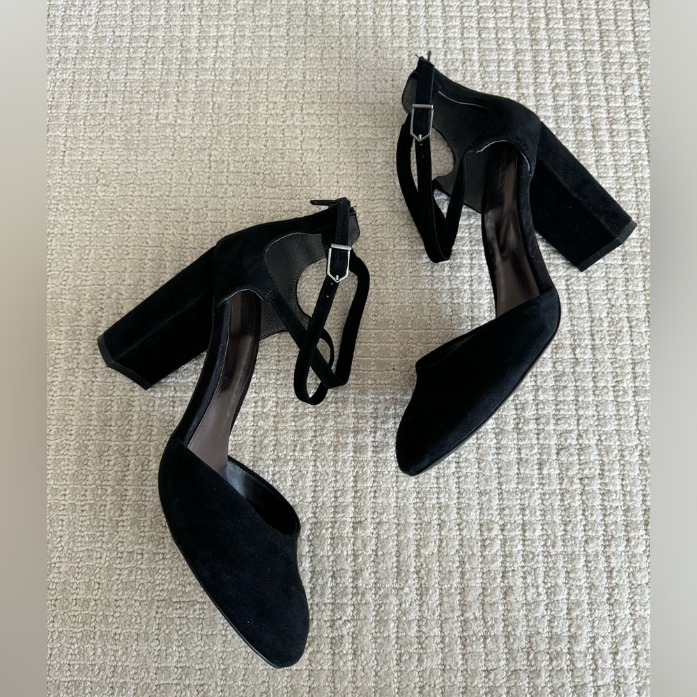 Bleecker & Bond 3.5” Suede Heels